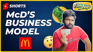 How McDonalds earns money? | #abhiandniyu #shorts