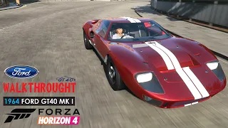 Forza Horizon 4 Walkthrought 1964 FORD GT40 MK I @ 1080P 60Fps Ultra Setting