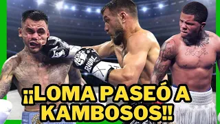 😳 ¡MASTERCLASS de BOXEO LOMACHENKO HUMILLÓ y NOQUEO a KAMBOSOS! ¿Sigue GERVONTA? 🤔