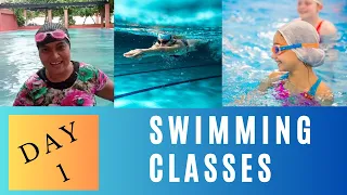 पानी में खड़े होना सीखे।#Swimming for Beginners#Day01#Dr.Sheetal Mishra #SS NUNS Healthcare