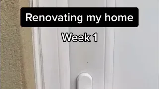 Renovating my home - Week 1 🏚➡️🏠
