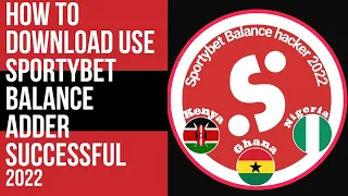 How to download and use sportybet balance adder :2023