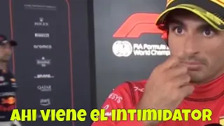 Correr contra Checo Pérez fue muy bonito, Declara Carlos Sainz en entrevista con DAZN en GP de Monza