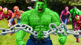 Superheroes Rescue Hulk!