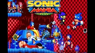 Sonic Mania and Sonic PLUS (Boss Rush)