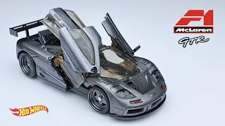 The Legendary McLaren F1 GTR (Hot Wheels Custom) - Teri Diecast