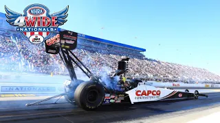 2024 NHRA Four-Wide Nationals | Top Fuel Qualifying Q3 | Charlotte, NC