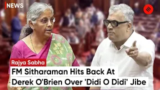 Nirmala Sitharaman Responds To Derek O'Brien's 'Jibe At PM Modi's 'Didi O Didi' Remark