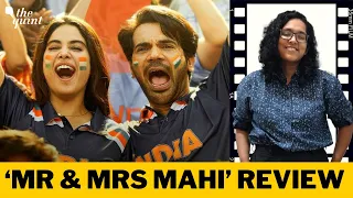 Mr & Mrs Mahi Review: Rajkummar Rao, Janhvi Kapoor Try Their Best To Keep the Film Afloat |The Quint