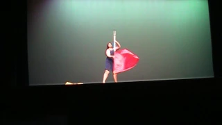 Lyrical Flag/Dance performance by Alana Ruhe to "Evermore" from Beauty and the Beast