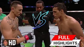 UFC: Max Holloway VS. Charles Oliveira (Full Highlights) [HD] | Oliveira se lesiona!! | Ray MMA