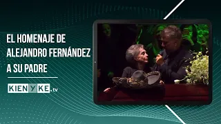 Alejandro Fernández canta en homenaje a su padre