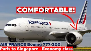 Air France B777 Economy Paris to Singapore