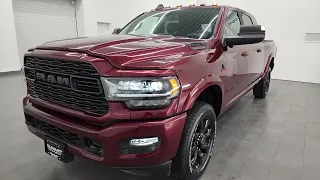 2022 RAM 2500 MEGACAB MEGA-CAB MEGA CAB LIMITED DIESEL DELMONICO RED 4K WALKAROUD 22T156 SOLD!