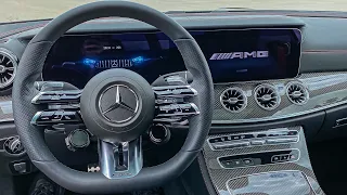 All-New AMG STEERING WHEEL! First Look on the 2021 AMG E53 Coupe!