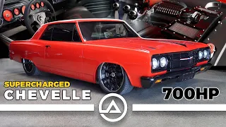 Badass 700HP Whipple Supercharged Chevy Chevelle Restomod