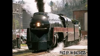 N&W Class J #611 Spring Excursion - THE BLUE RIDGE SPECIAL April 10, 2016