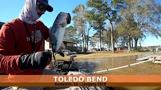 Bass Fishing on Toledo Bend Pre-Fishing Episode #1 - JAN 2019