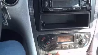 W203 climate control panel change