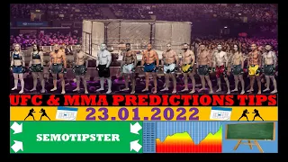 UFC Picks Today (23.01.2022)|UFC Fight Night Picks|UFC Betting Tips|UFC 270|UFC Predictions Today