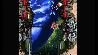 Galactic Attack/Layer Section - Sega Saturn gameplay