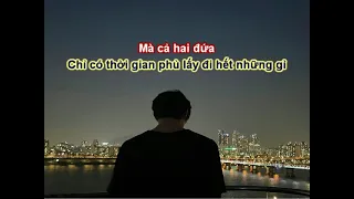 [KARAOKE LỜI VIỆT] Sau khi anh đi 我走后