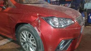 Seat Ibiza 2019 Ремонт пластика Передний правый удар