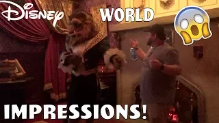 THE BEAST RECOGNIZED ME! - Disney World impressions