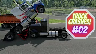 Truck crashes #02 BeamNG Drive