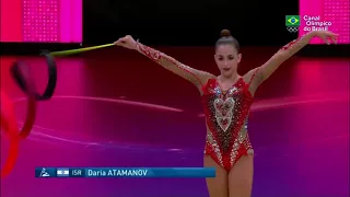 Daria Atamanov (ISR) Ribbon Final 40th FIG Rhythmic Gymnastics World Championships 2023