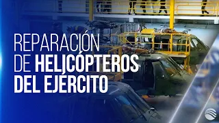 Anuncian solución para recuperación de flota de helicópteros del Ejército Nacional