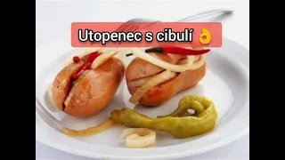 Utopenec s cibulí - recept na dobrotu k pivu, kterou milujeme - minutové recepty