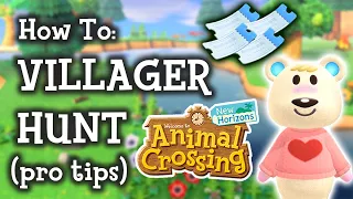 🔎 Animal Crossing New Horizons How To Villager Hunt