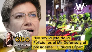 “No soy la jefe de la Policía”: Claudia López