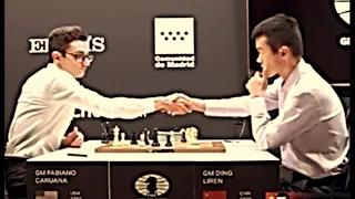 Fabiano Caruana VS Ding liren. 0-1. FIDE Candidates 2022 #FIDECandidates #GMHikaru round 11