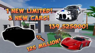 Testing The New Cars In Mansion Tycoon!