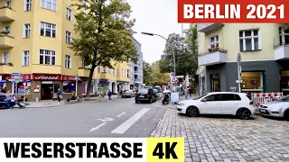 BERLIN, GERMANY 🇩🇪 [4K] Neukölln — Weserstrasse