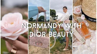 normandy vlog - dior beauty named a rose bush after me!