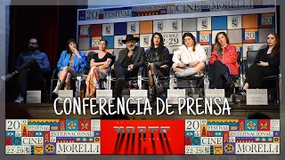 EL NORTE SOBRE EL VACÍO - CONFERENCIA DE PRENSA - FESTIVAL INTERNACIONAL DE MORELIA 2022