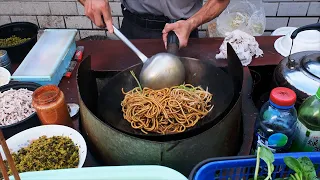 CHINESE STREET FOOD MASTER - CHOW MEIN, FRIED RICE & RICE NOODLES - AMAZING COOKING SKILLS