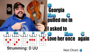 UNTIL I FOUND YOU - Stephen Sanchez (Ukulele Play Along with Chords and Lyrics)