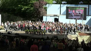 Europatag 2022 in Tecklenburg. Dia da Europa 2022 em Tecklenburg - - Chor mollmäuse & FRIENDS