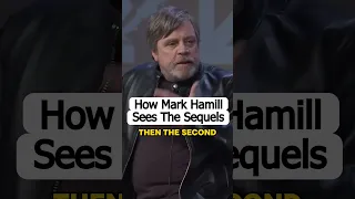 How Mark Hamill Sees The Sequel Trilogy! #starwars #markhamill #lukeskywalker #shorts #sequels