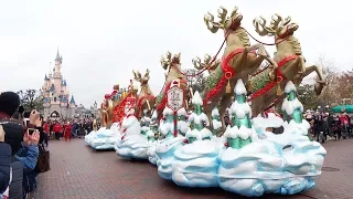 "Disney's Christmas Parade" 2019 at Disneyland Paris