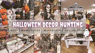 HALLOWEEN DECOR HUNTING 🖤 - Major CODE ORANGE @ ROSS+ DOLLAR TREE 🎃👻