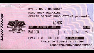 AC / DC - 02 - Stiff upper lip (Paris - 2000)