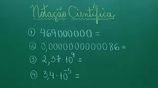 NOTAÇÃO CIENTÍFICA - Professora Angela Matemática