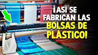 ¿Cómo Se Fabrican Las Bolsas De Plástico? [Proceso En Fábrica]