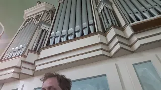 Die Orgel in Seligstadt im Jahr 2016