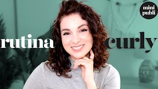 Mi rutina curly para principiantes | Cabello fino, densidad media, 2b-2c (mini Ad)